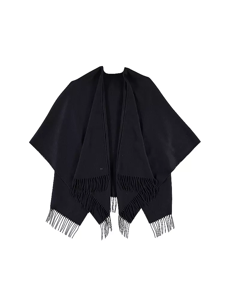FRAAS | Poncho - Cape RUANA | Blu scuro