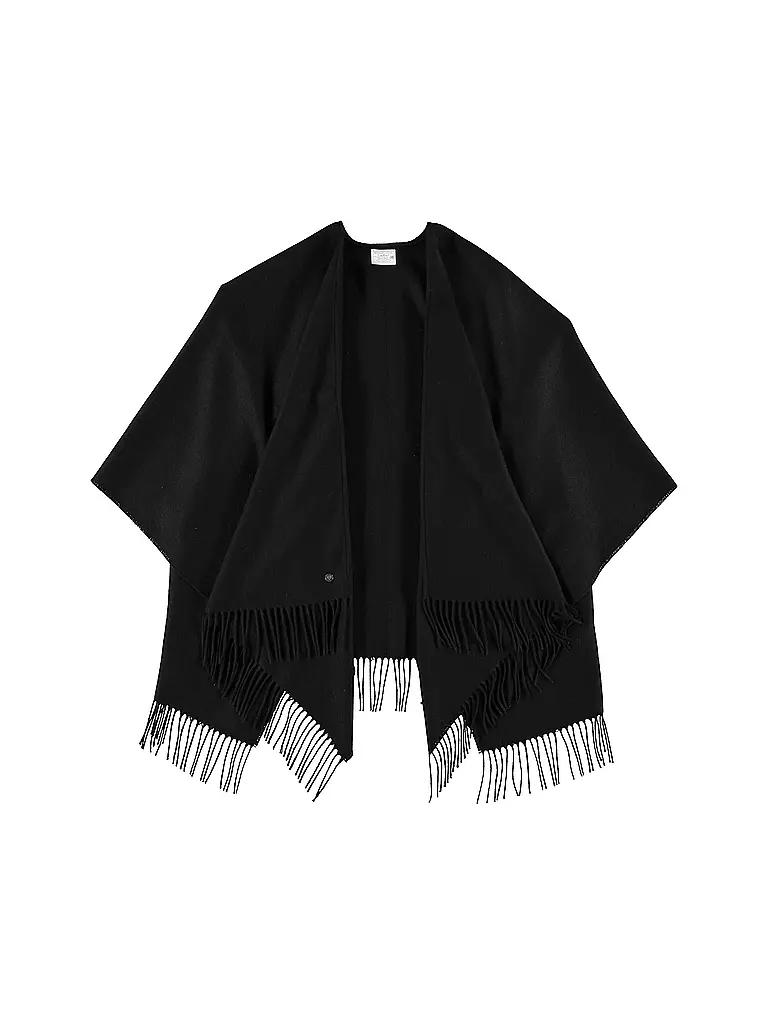 FRAAS | Poncho - Cape RUANA | Nero