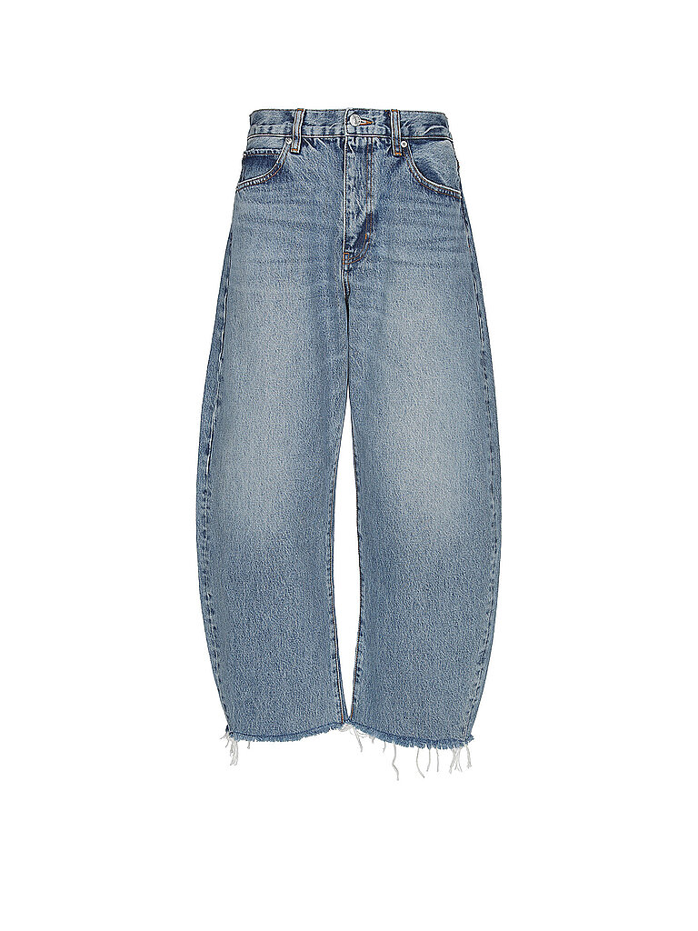 Jeans Balloon Fit THE BUBBLE CROP blu 26