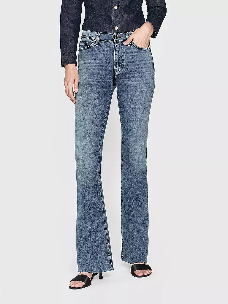 FRAME | Jeans a zampa | Blu