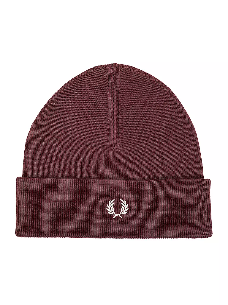 FRED PERRY | Berretto - Cuffia | Rosso scuro