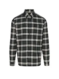 FRED PERRY | Camicia vestibilità regular | Verde scuro