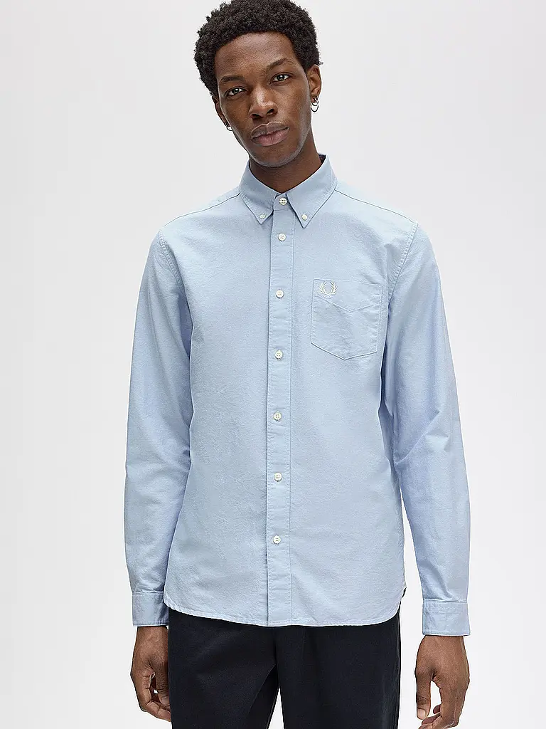 FRED PERRY | Camicia | Blu chiaro