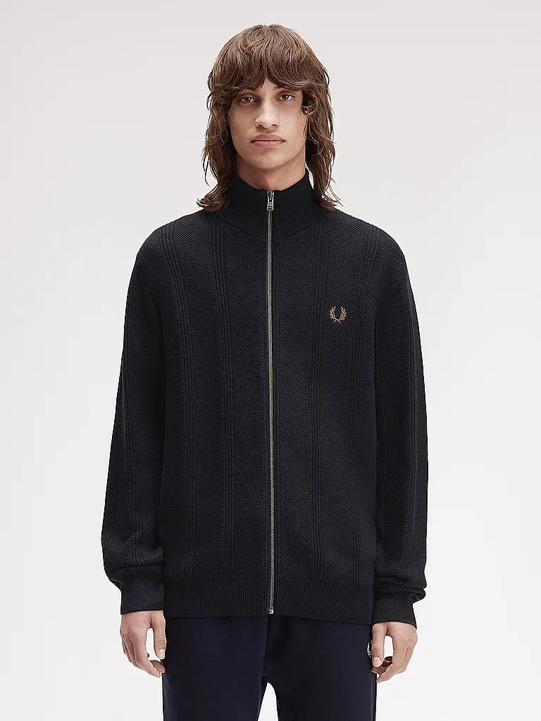 FRED PERRY | Cardigan | Nero