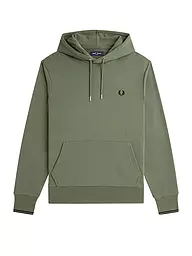 FRED PERRY | Felpa con cappuccio - Hoodie | Oliva