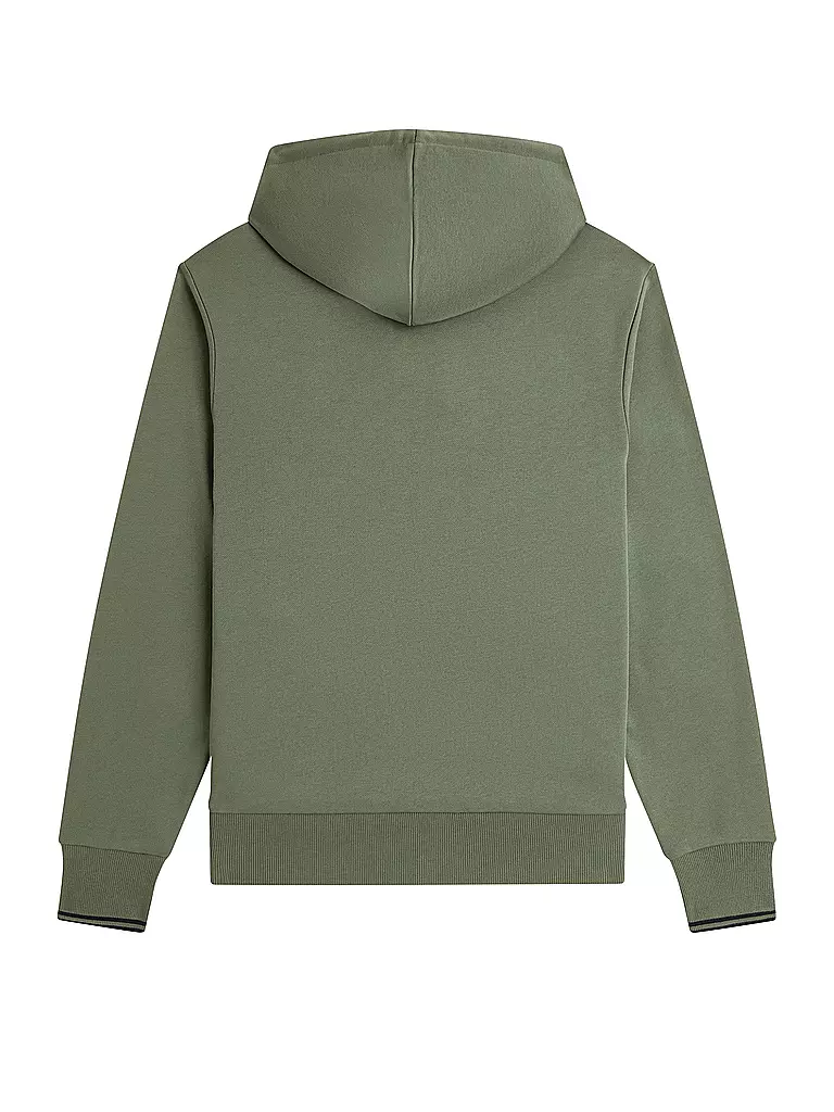 FRED PERRY | Felpa con cappuccio - Hoodie | Oliva