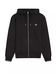 FRED PERRY | Felpa con zip | Nero