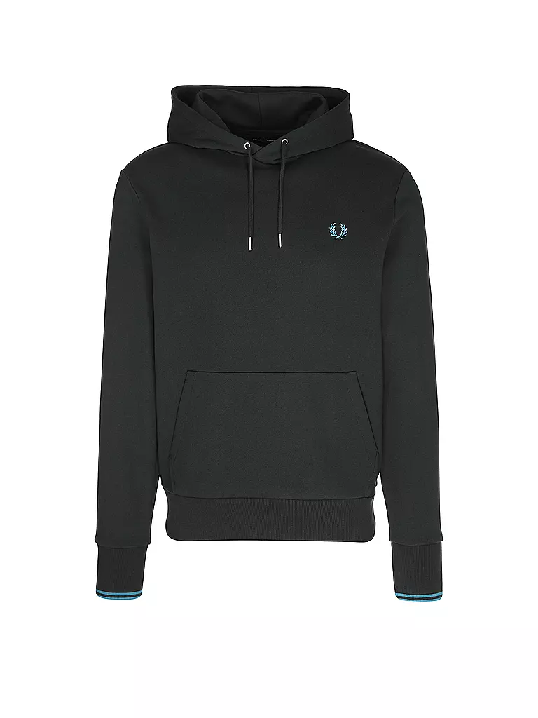 FRED PERRY | Kapuzenpullover - Hoodie | Verde scuro