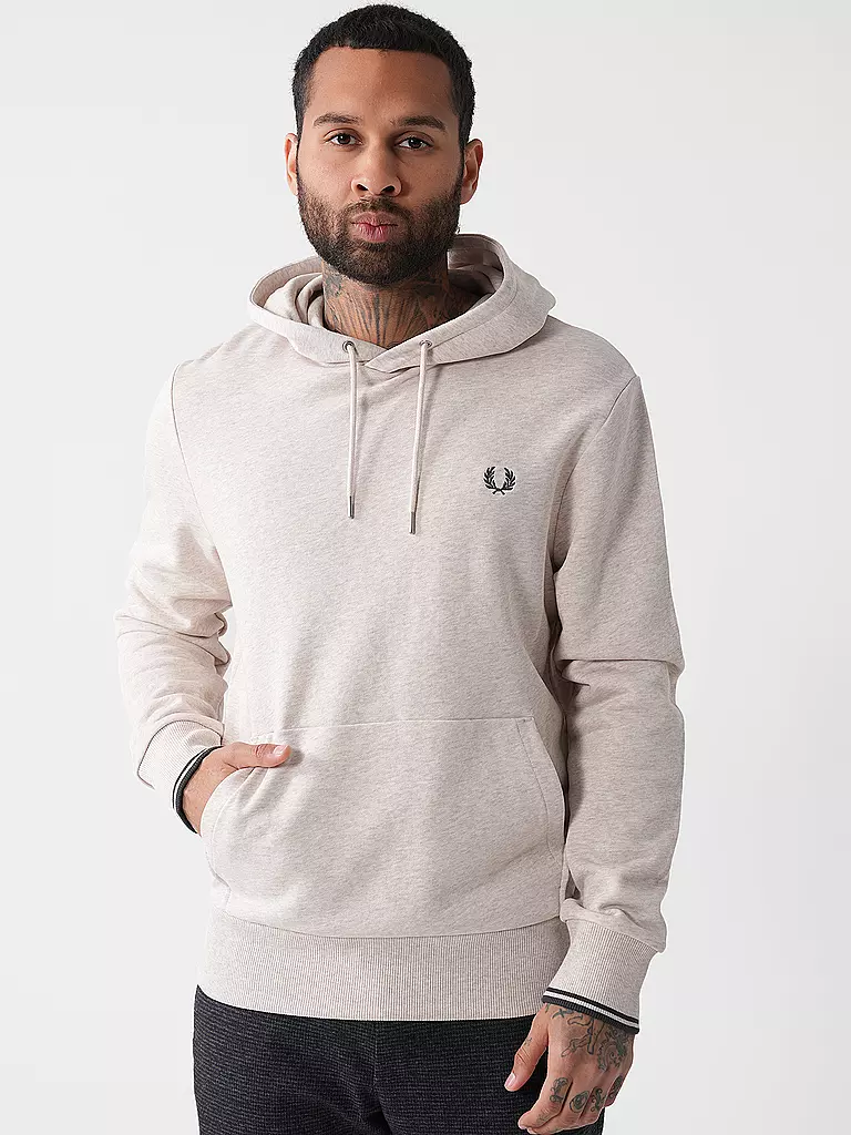 FRED PERRY | Kapuzenpullover - Hoodie | Crema