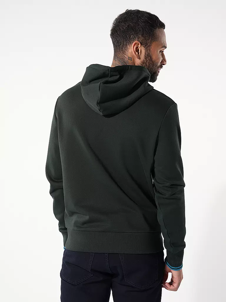 FRED PERRY | Kapuzenpullover - Hoodie | Verde scuro