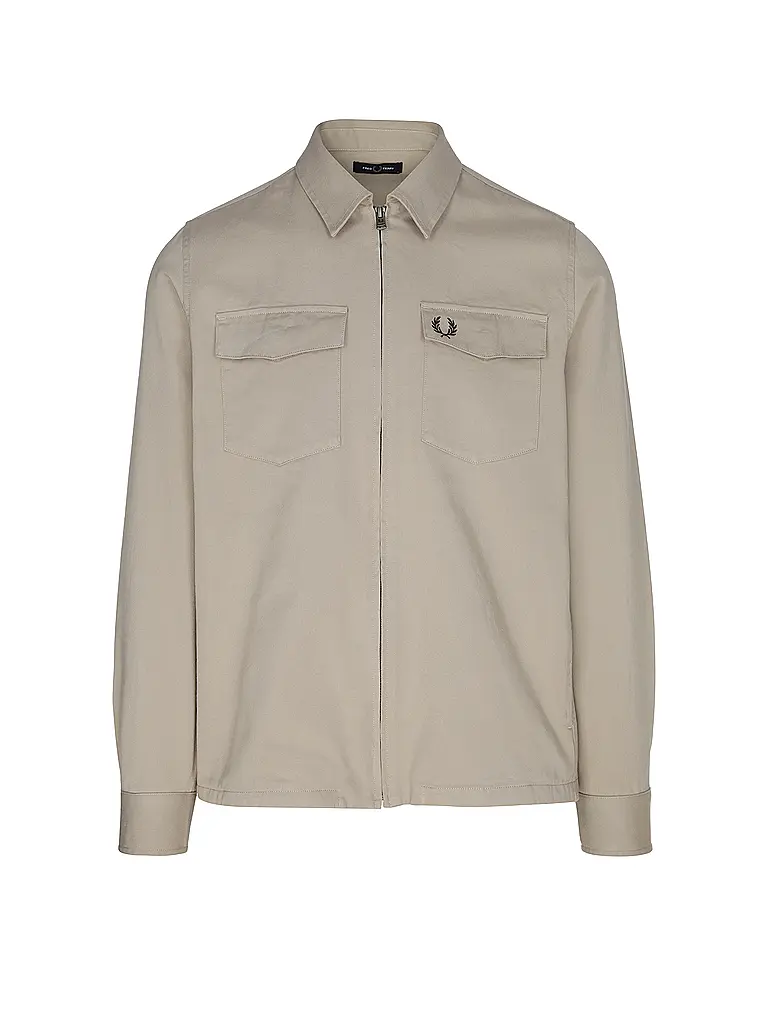 FRED PERRY | Overshirt  | Beige