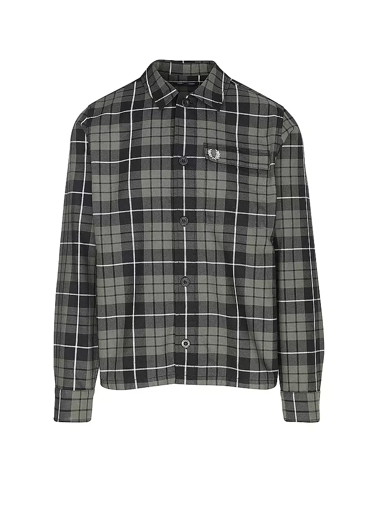 FRED PERRY | Overshirt | Oliva