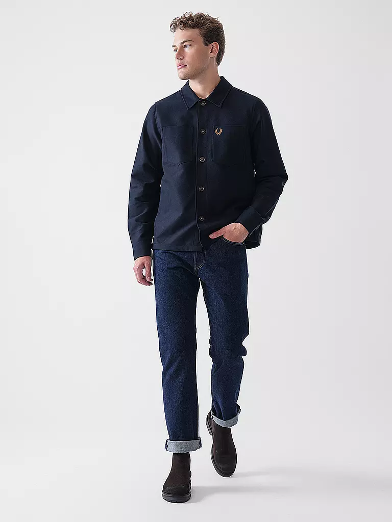FRED PERRY | Overshirt | Blu