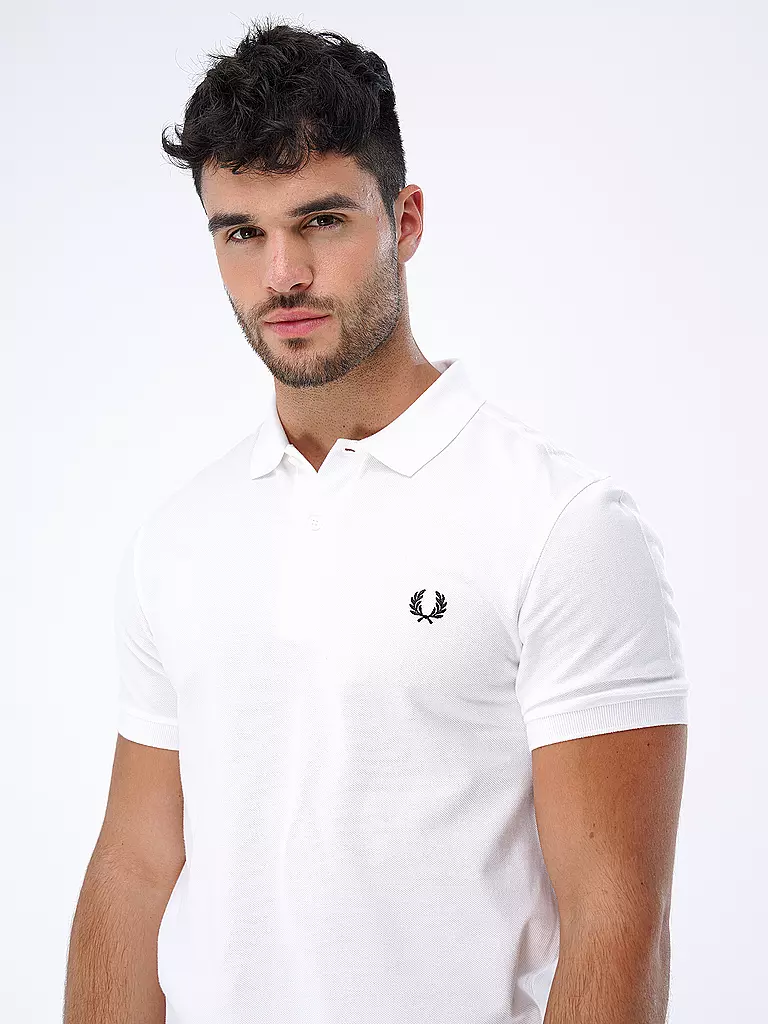 FRED PERRY | Polo Slim Fit | Bianco