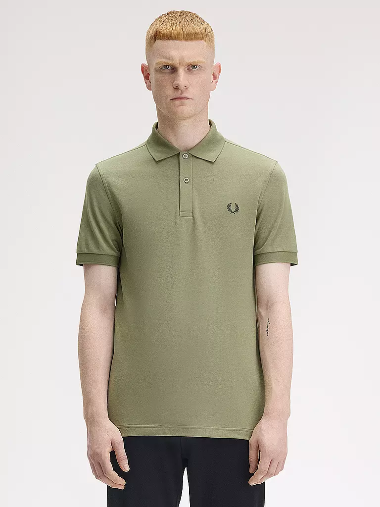 FRED PERRY | Polo Slim Fit | Oliva