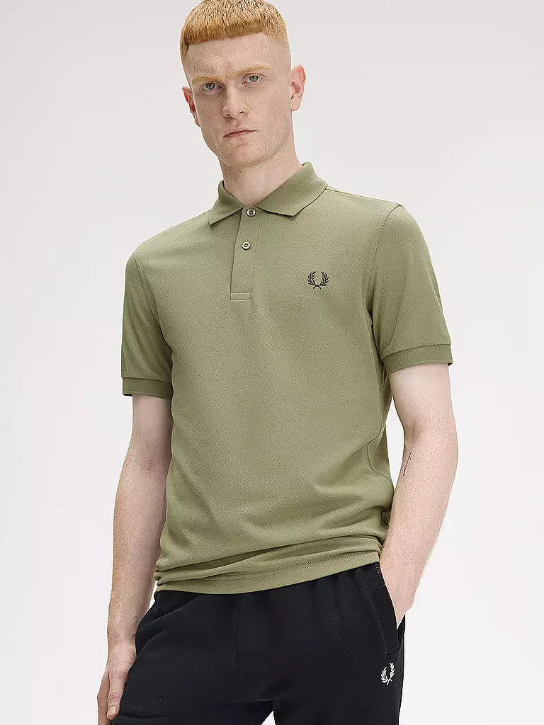 FRED PERRY | Polo Slim Fit | Oliva