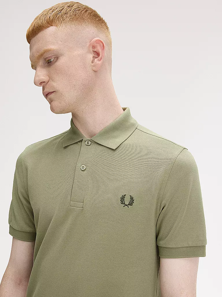 FRED PERRY | Polo Slim Fit | Oliva