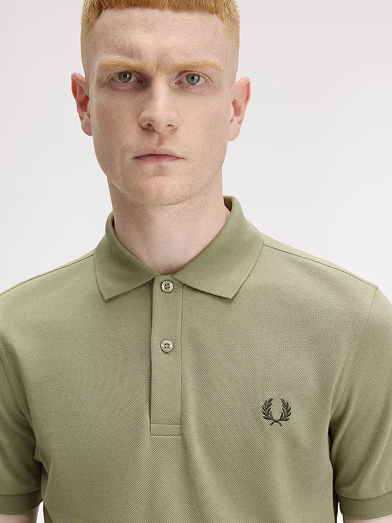 FRED PERRY | Polo Slim Fit | Oliva