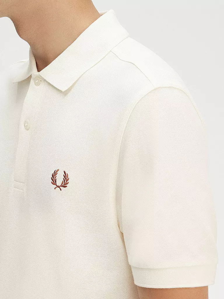 FRED PERRY | Poloshirt Slim Fit | Bianco