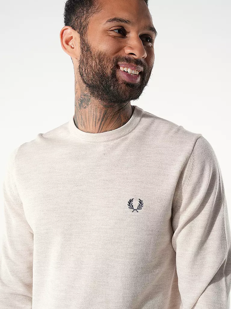 FRED PERRY | Pullover  | Crema