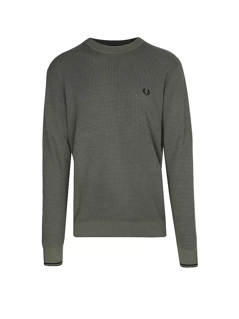 FRED PERRY | Pullover STITCH | Oliva