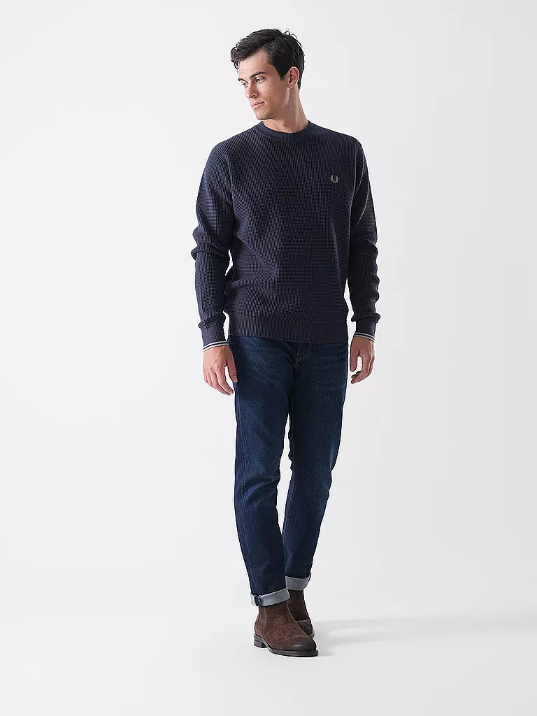 FRED PERRY | Pullover STITCH | Blu