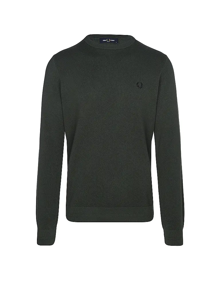 FRED PERRY | Pullover | Verde scuro