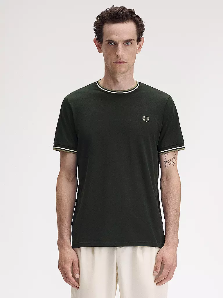 FRED PERRY | T-shirt | Verde scuro