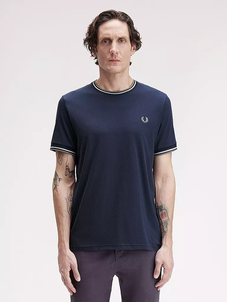 FRED PERRY | T-shirt | Blu scuro