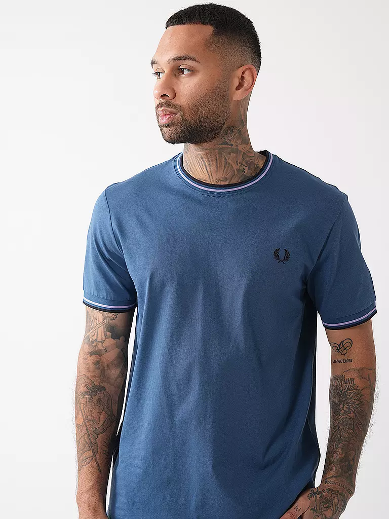 FRED PERRY | T-Shirt | Blu