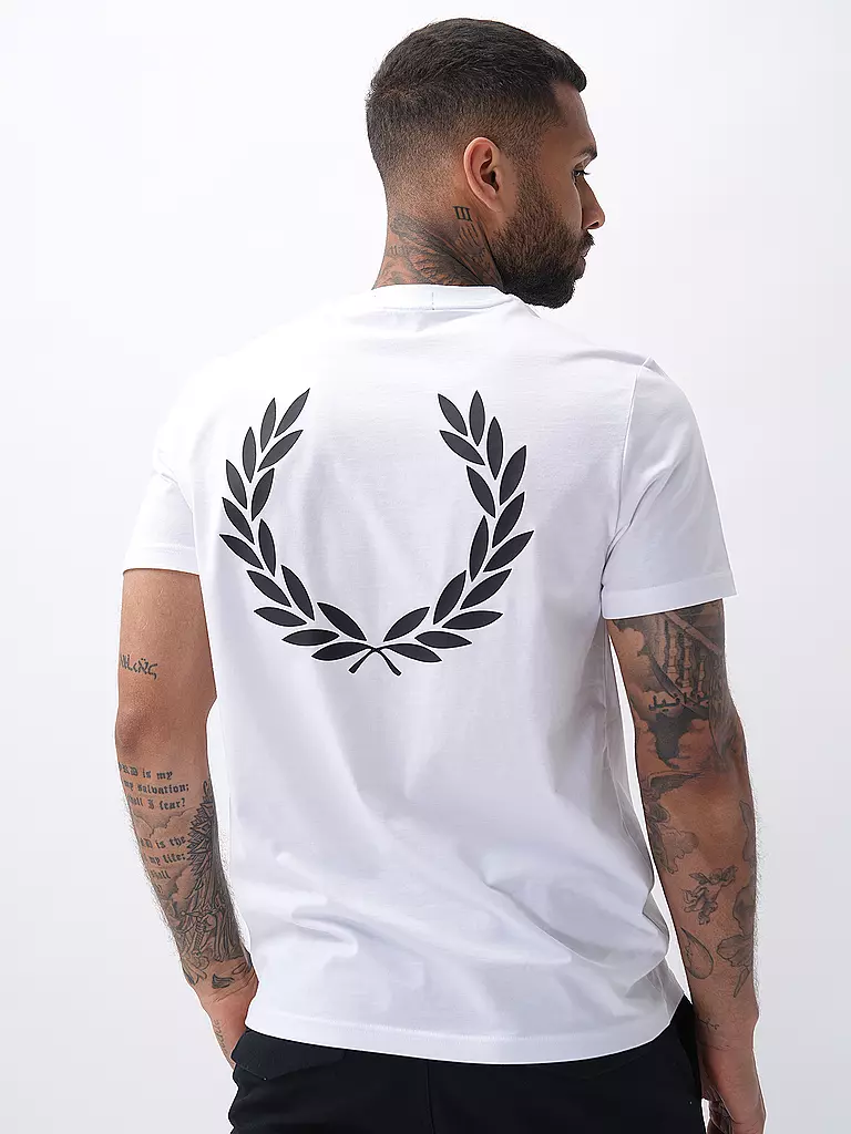 FRED PERRY | T-Shirt | Bianco