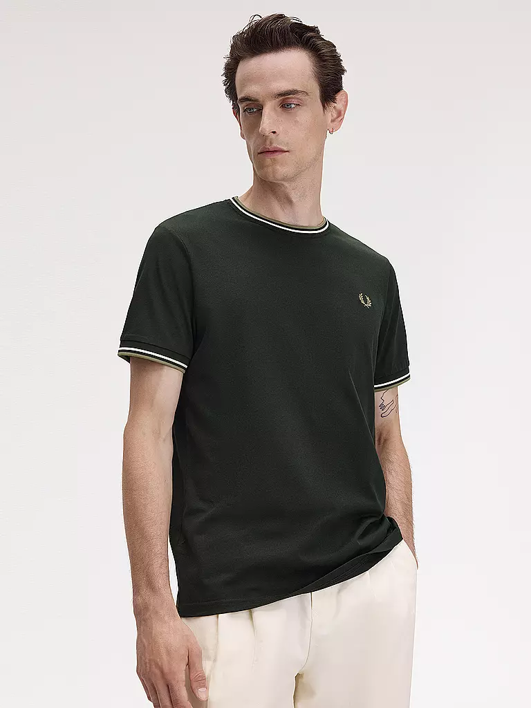 FRED PERRY | T-shirt | Verde scuro