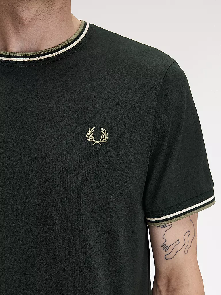 FRED PERRY | T-shirt | Verde scuro