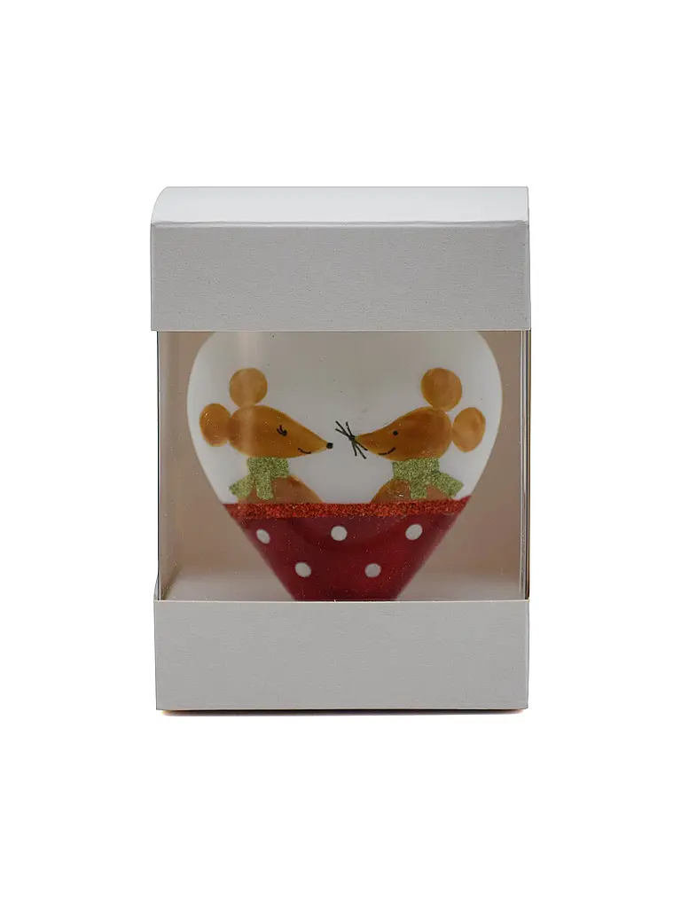 FREEDOM | Christbaumkugel | Bianco