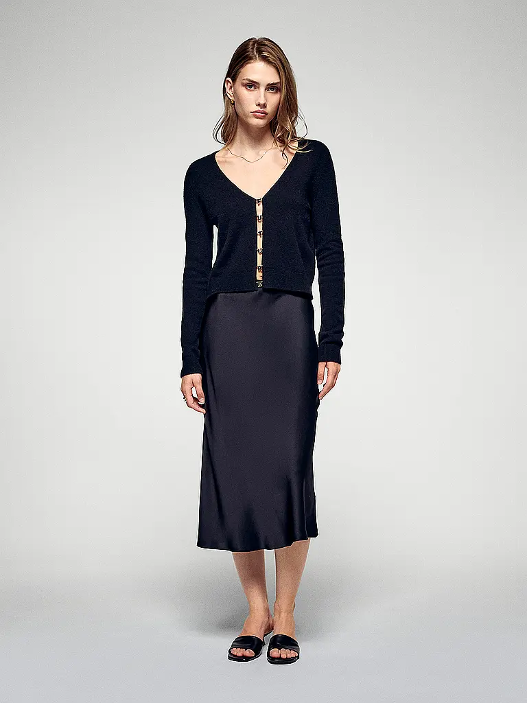FROM FUTURE | Cardigan in cashmere | Nero