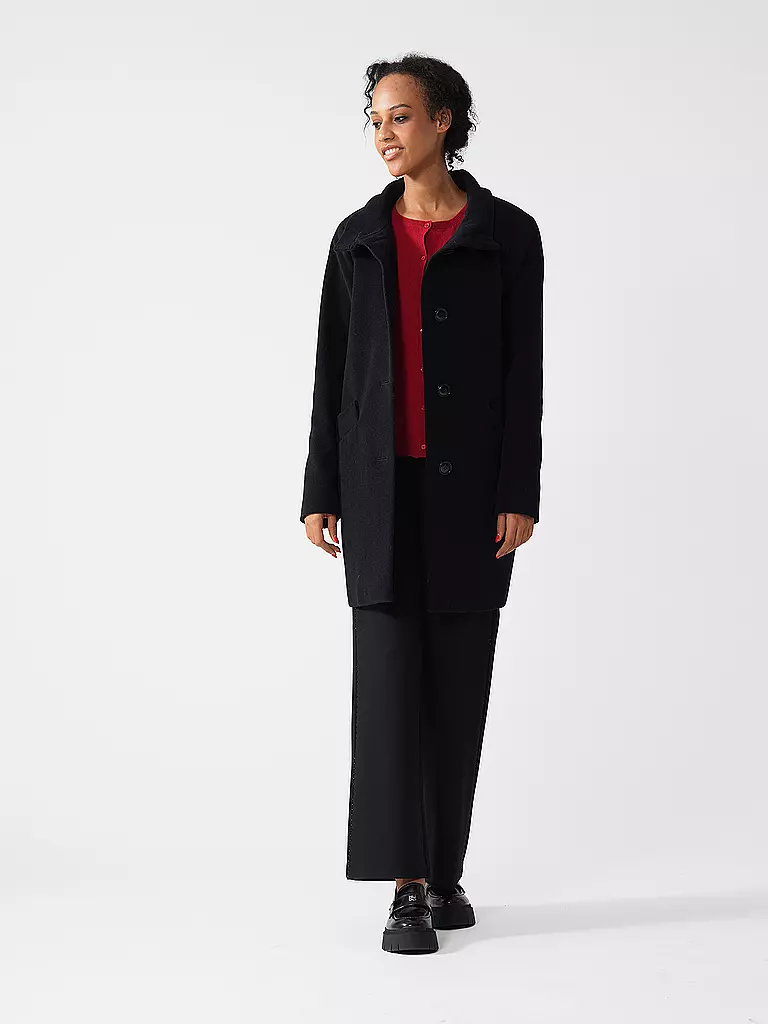 FUCHS & SCHMITT | Cappotto di lana | Blu scuro