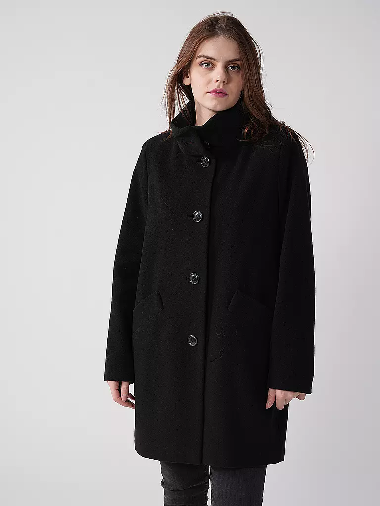 FUCHS & SCHMITT | Cappotto di lana | Nero