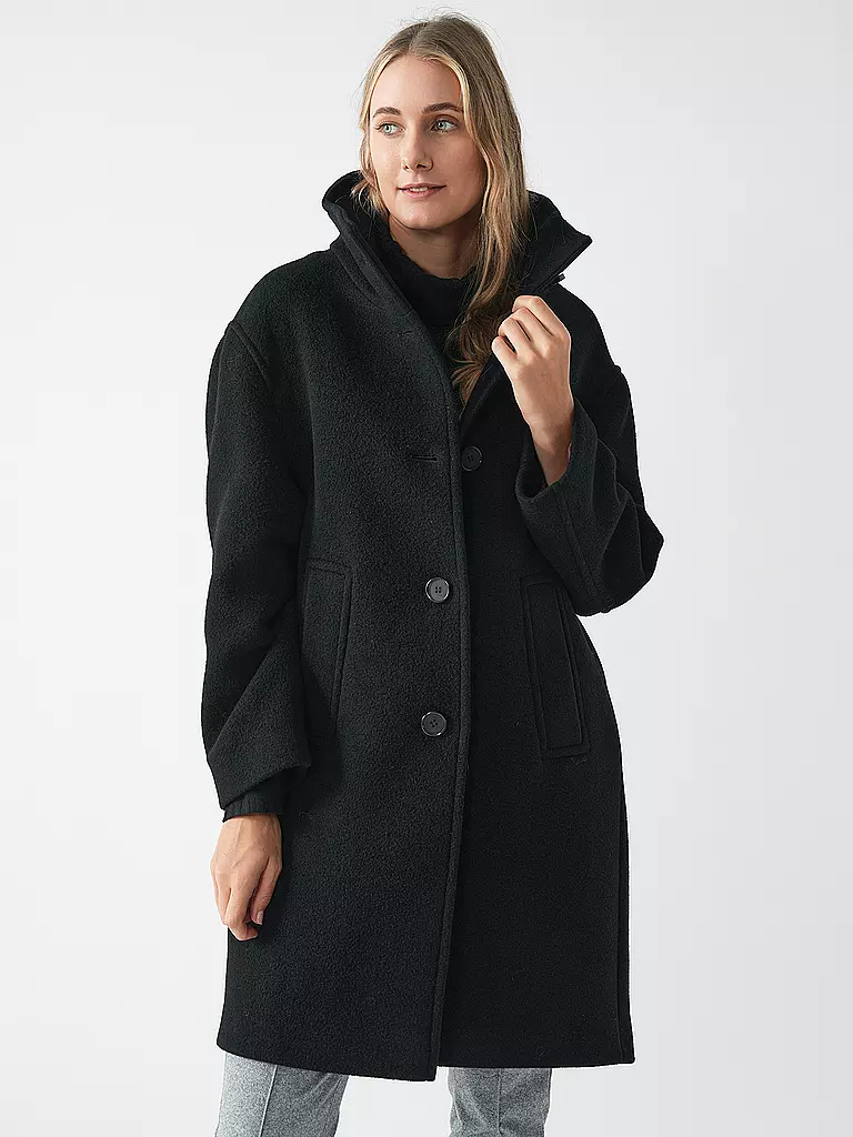 FUCHS & SCHMITT | Cappotto di lana | Nero