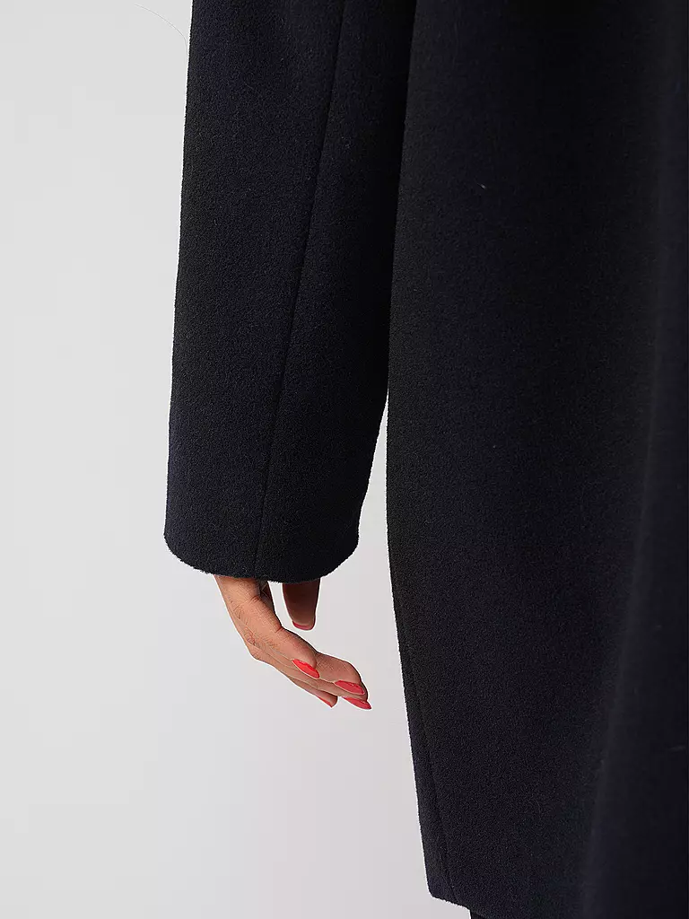 FUCHS & SCHMITT | Cappotto di lana | Blu scuro