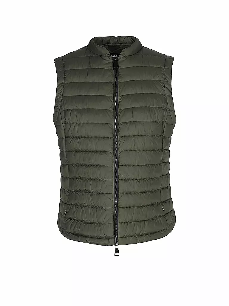 FUCHS & SCHMITT | Gilet trapuntato | Oliva