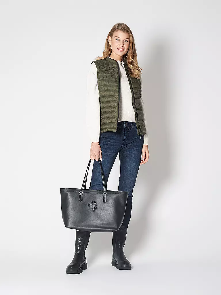 FUCHS & SCHMITT | Gilet trapuntato | Oliva