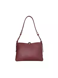 FURLA | Ledertasche - Schultertasche SFERA SOFT Medium | Rosso scuro