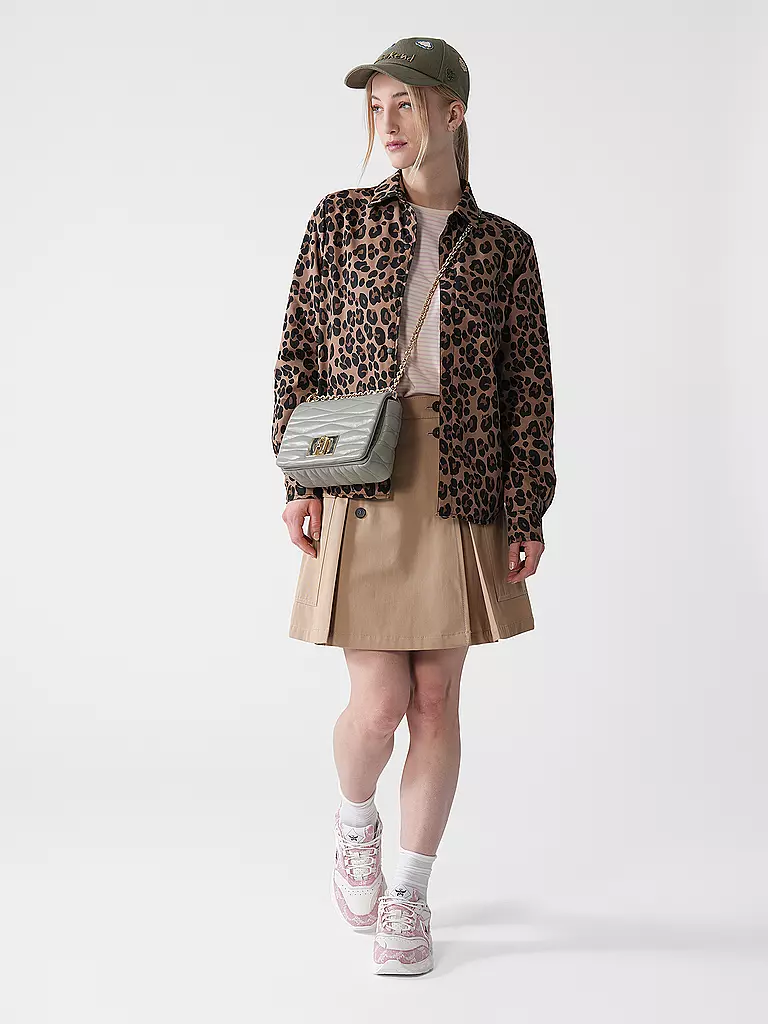 FURLA | Borsa in pelle - Borsa a tracolla 1927 Small | Grigio chiaro