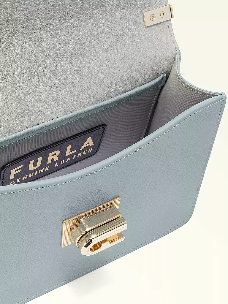 FURLA | Borsa in pelle - Mini Bag 1927 | Blu chiaro