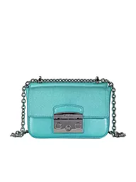 FURLA | Ledertasche - Mini Bag METROPOLIS | Blu chiaro
