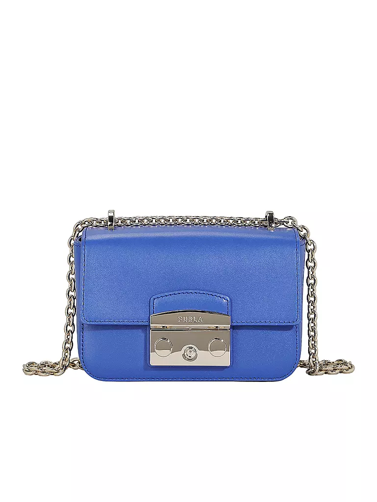 FURLA | Ledertasche - Mini Bag METROPOLIS | Blu
