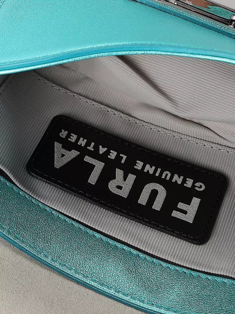 FURLA | Ledertasche - Mini Bag METROPOLIS | Blu chiaro