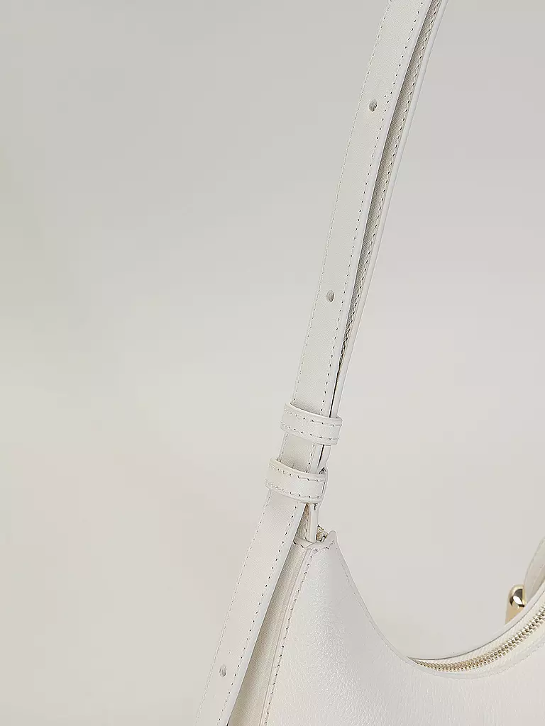 FURLA | Ledertasche - Schultertasche GOCCIA Small | Bianco