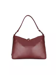 FURLA | Borsa in pelle - Borsa a spalla SFERA SOFT Large | Rosso scuro