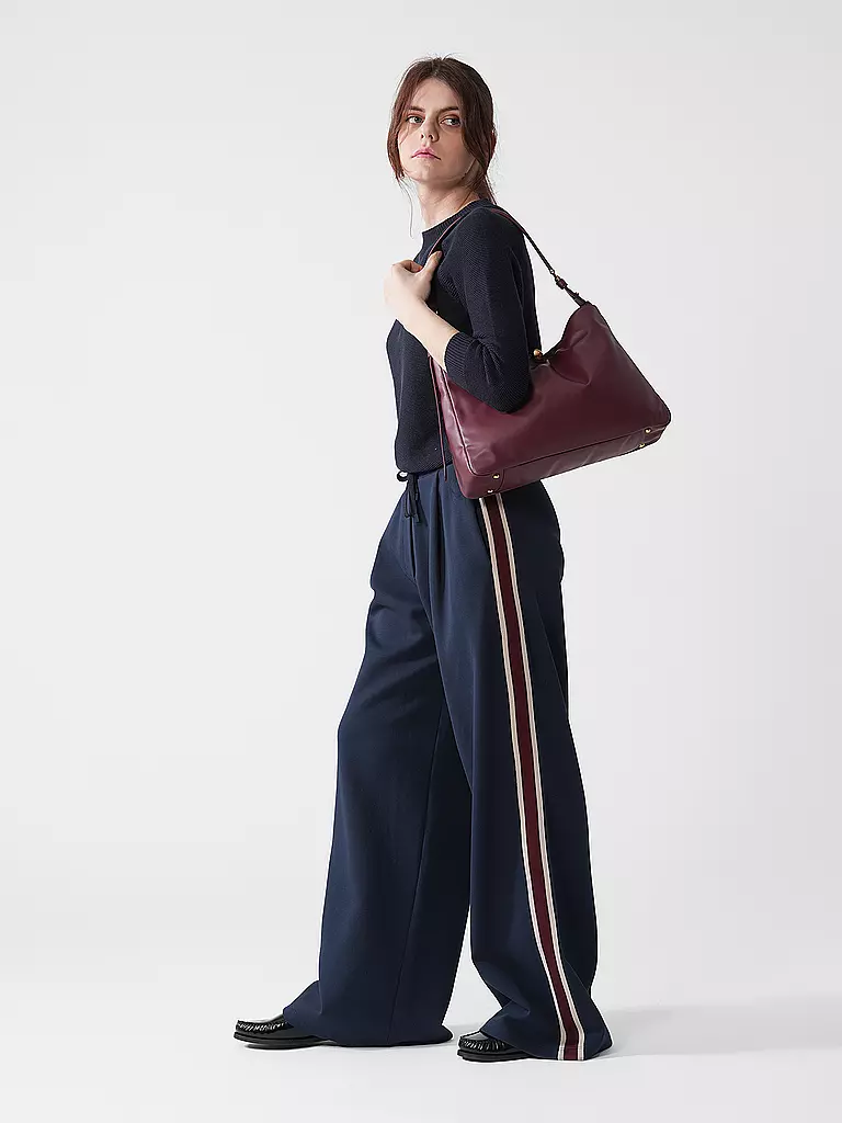 FURLA | Ledertasche - Schultertasche SFERA SOFT Large | Rosso scuro